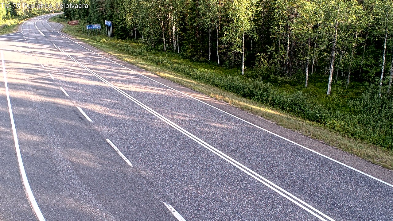 Kelikamerat Kuva Tie 78 Puolanka, Leipivaara, Puolanka, Kainuu