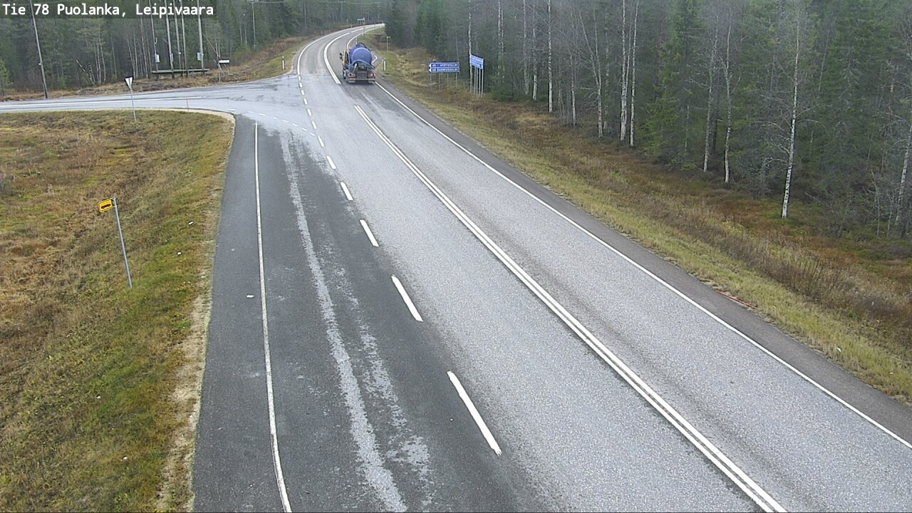 Kelikamerat Kuva Tie 78 Puolanka, Leipivaara, Puolanka, Kainuu