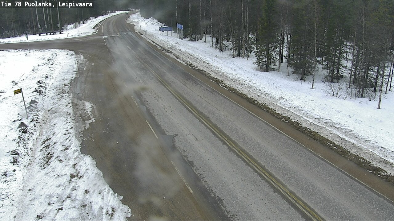 Kelikamerat Kuva Tie 78 Puolanka, Leipivaara, Puolanka, Kainuu
