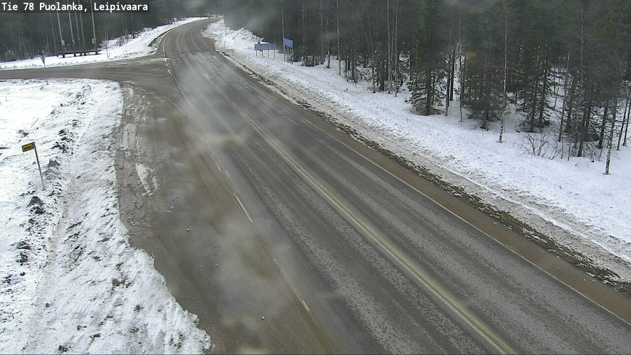 Kelikamerat Kuva Tie 78 Puolanka, Leipivaara, Puolanka, Kainuu