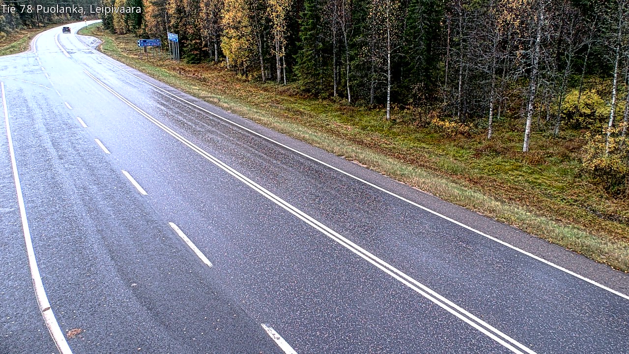 Kelikamerat Kuva Tie 78 Puolanka, Leipivaara, Puolanka, Kainuu
