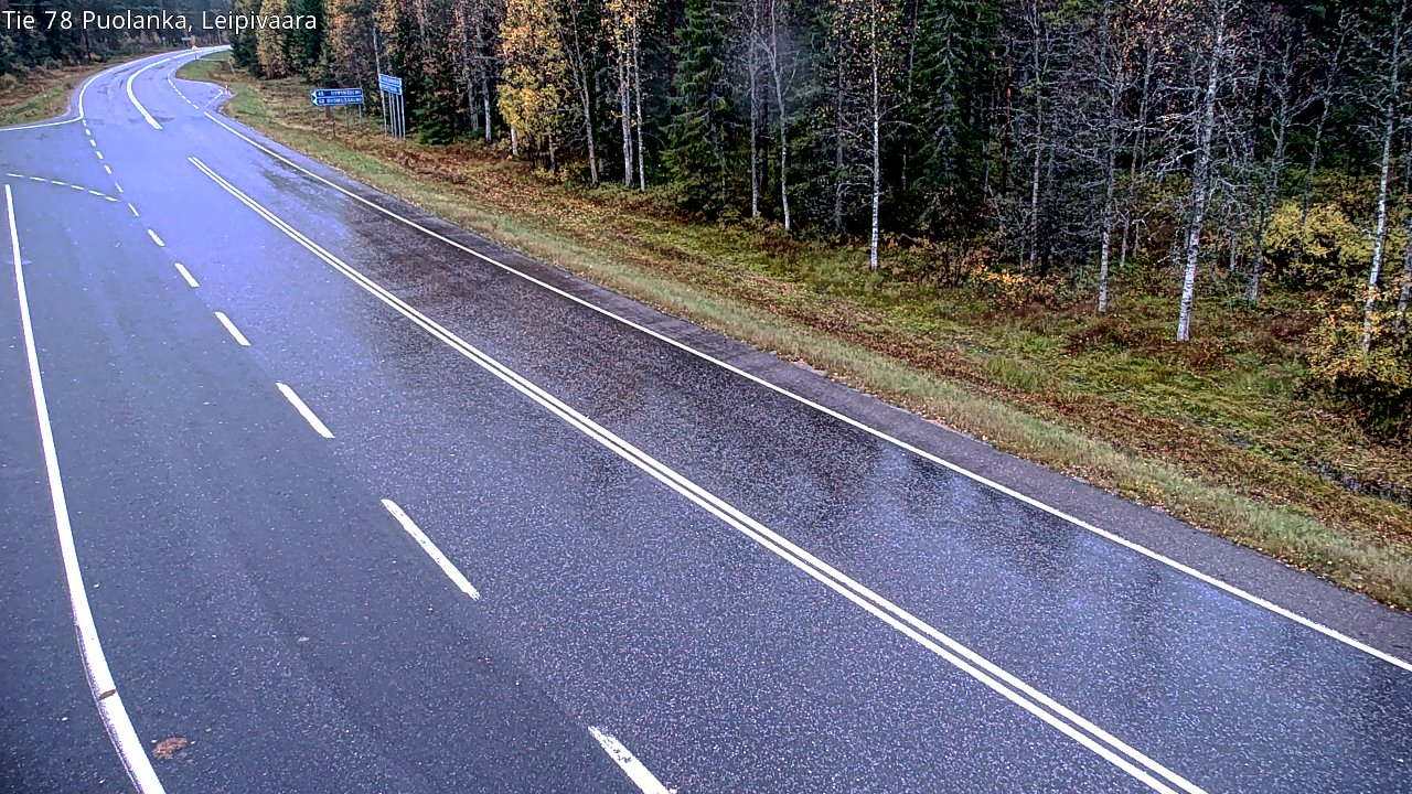 Kelikamerat Kuva Tie 78 Puolanka, Leipivaara, Puolanka, Kainuu