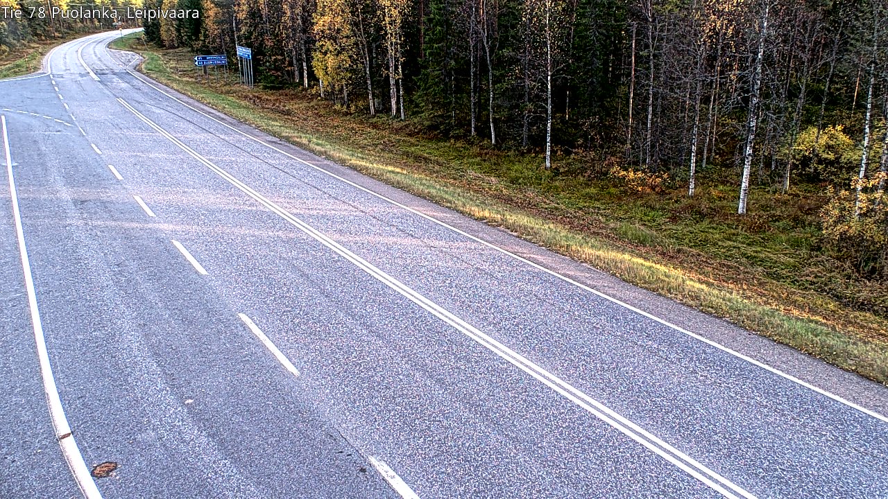 Kelikamerat Kuva Tie 78 Puolanka, Leipivaara, Puolanka, Kainuu