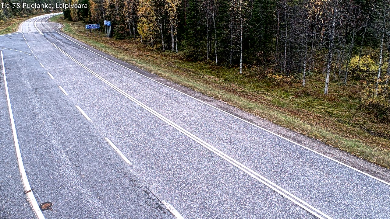 Kelikamerat Kuva Tie 78 Puolanka, Leipivaara, Puolanka, Kainuu