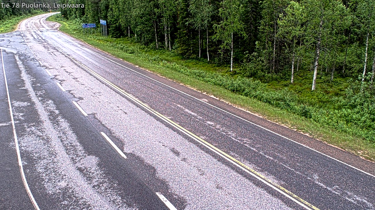 Kelikamerat Kuva Tie 78 Puolanka, Leipivaara, Puolanka, Kainuu