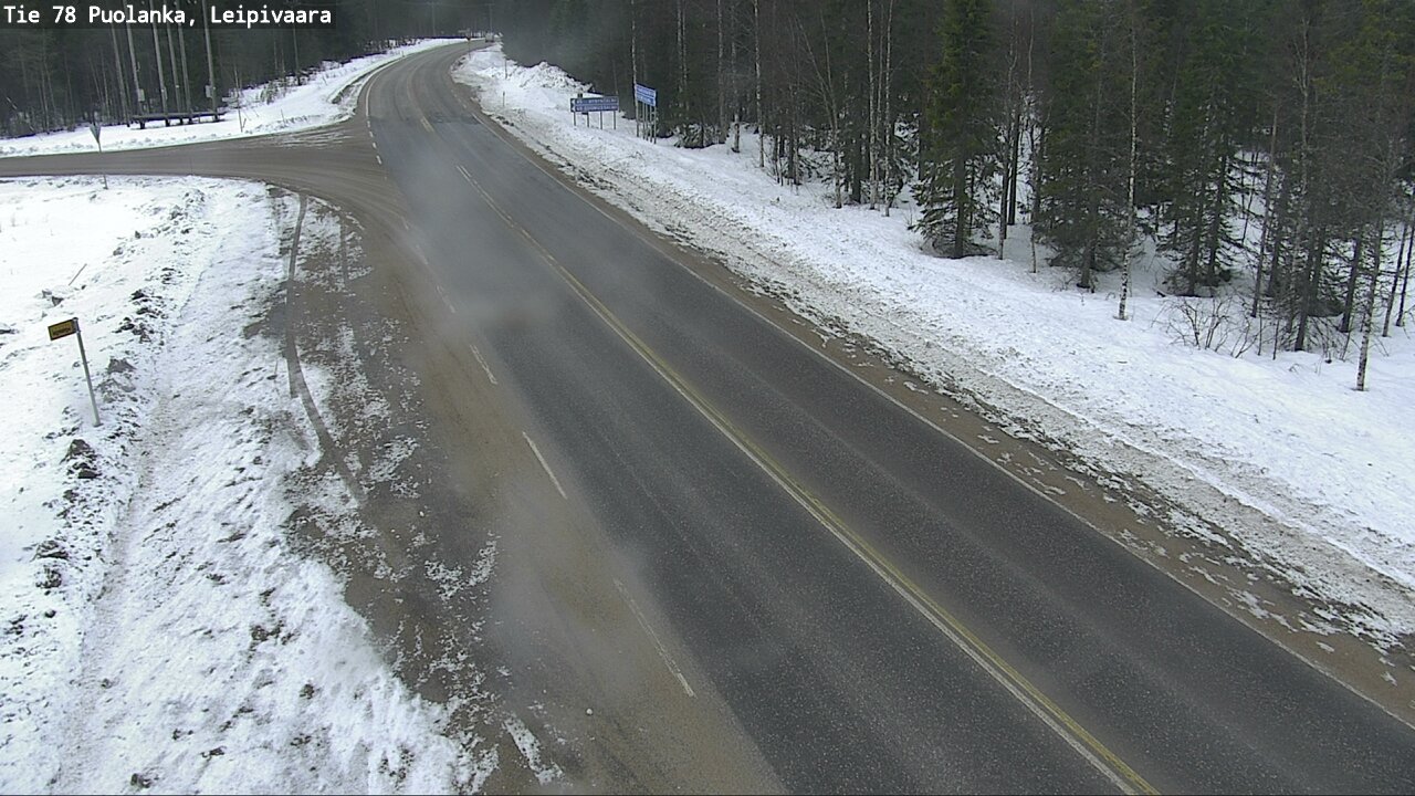 Kelikamerat Kuva Tie 78 Puolanka, Leipivaara, Puolanka, Kainuu