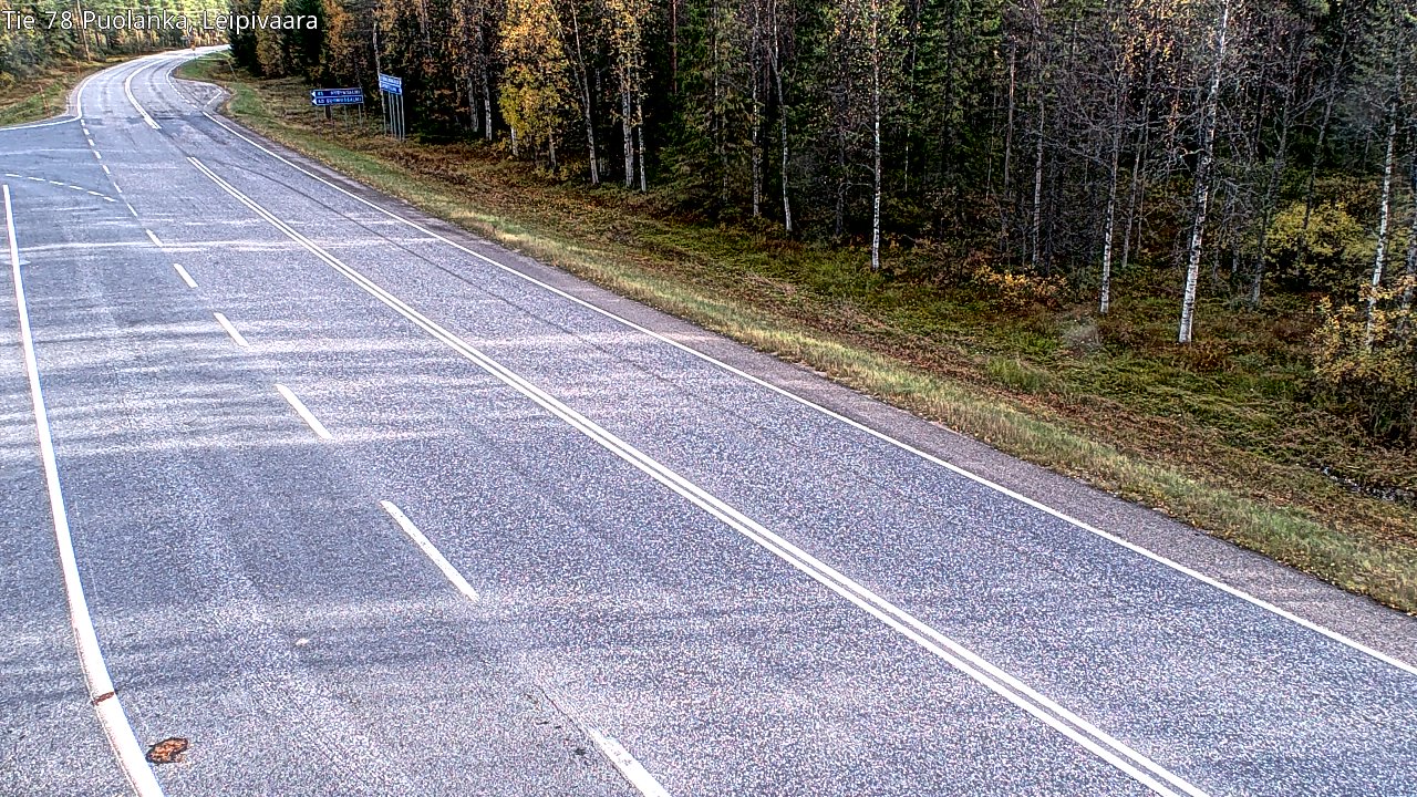Kelikamerat Kuva Tie 78 Puolanka, Leipivaara, Puolanka, Kainuu