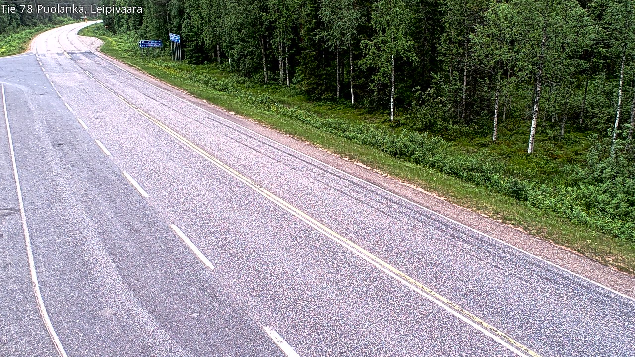 Kelikamerat Kuva Tie 78 Puolanka, Leipivaara, Puolanka, Kainuu