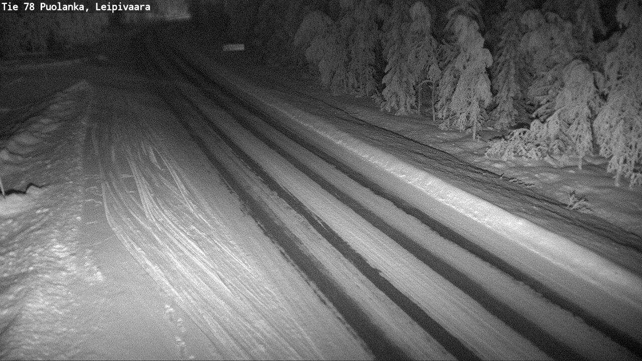 Weather Camera Image Road 78 Puolanka, Leipivaara, Puolanka, Kainuu