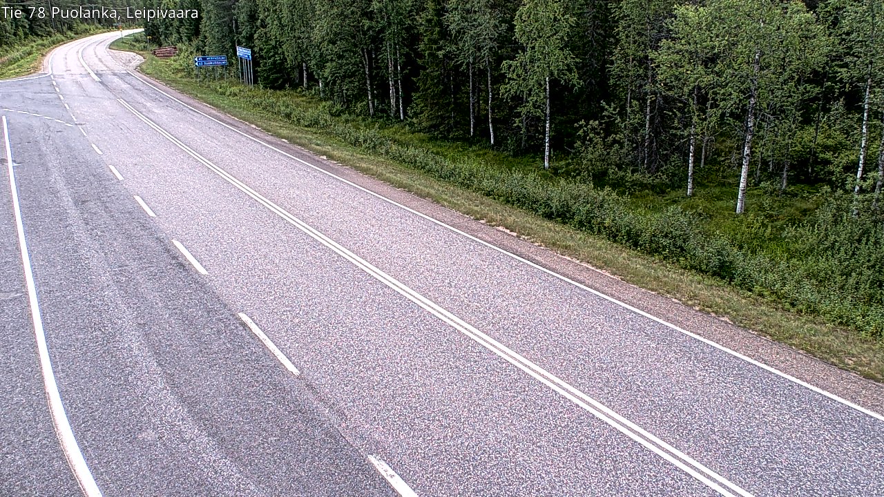 Kelikamerat Kuva Tie 78 Puolanka, Leipivaara, Puolanka, Kainuu