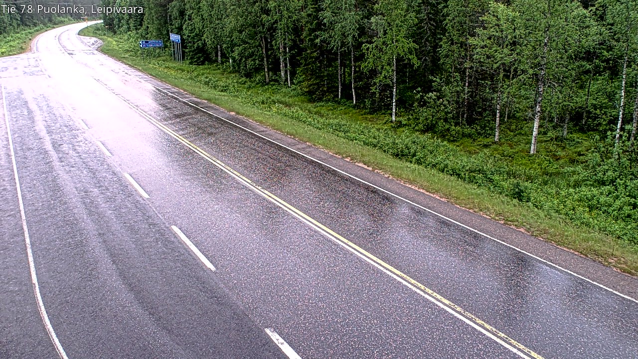 Kelikamerat Kuva Tie 78 Puolanka, Leipivaara, Puolanka, Kainuu