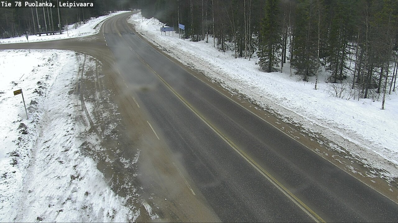 Kelikamerat Kuva Tie 78 Puolanka, Leipivaara, Puolanka, Kainuu
