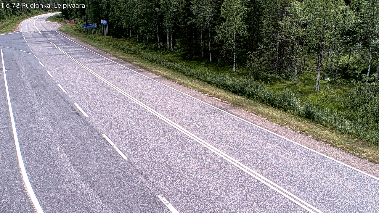 Kelikamerat Kuva Tie 78 Puolanka, Leipivaara, Puolanka, Kainuu