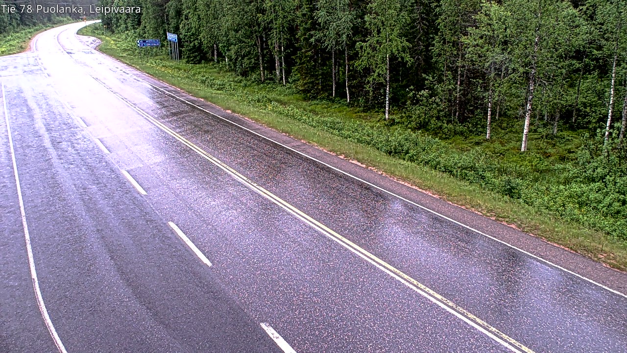 Kelikamerat Kuva Tie 78 Puolanka, Leipivaara, Puolanka, Kainuu