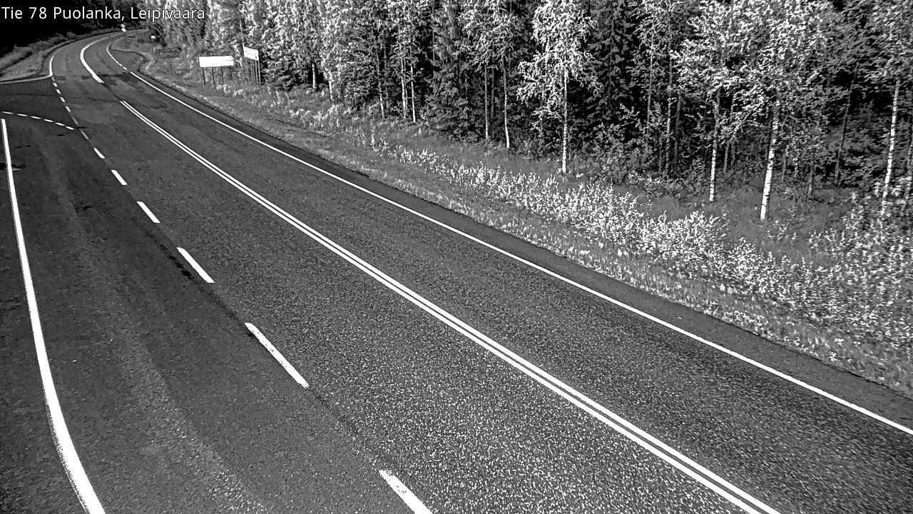 Kelikamerat Kuva Tie 78 Puolanka, Leipivaara, Puolanka, Kainuu