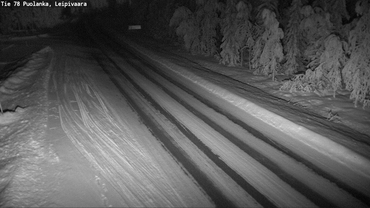 Weather Camera Image Road 78 Puolanka, Leipivaara, Puolanka, Kainuu