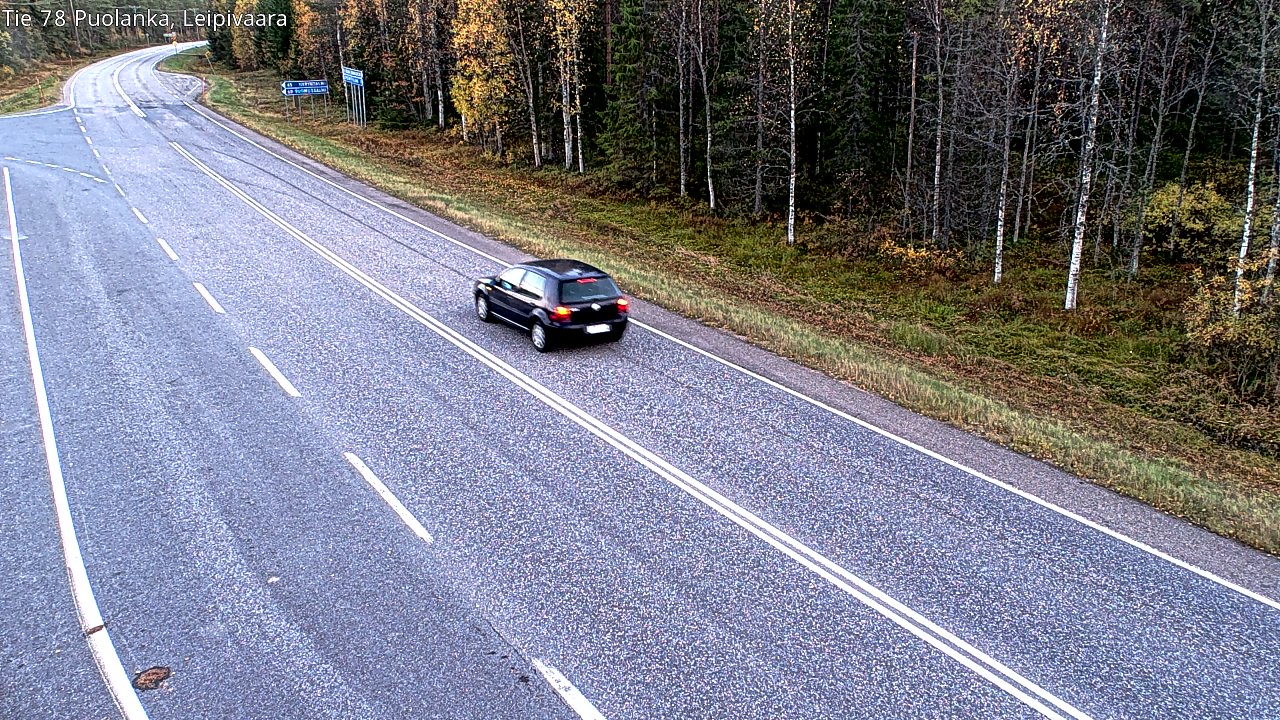 Kelikamerat Kuva Tie 78 Puolanka, Leipivaara, Puolanka, Kainuu