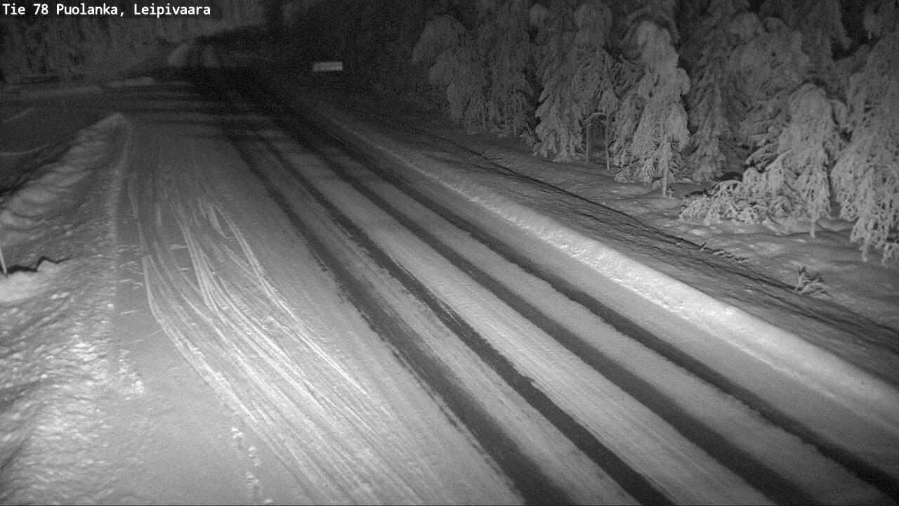 Weather Camera Image Road 78 Puolanka, Leipivaara, Puolanka, Kainuu