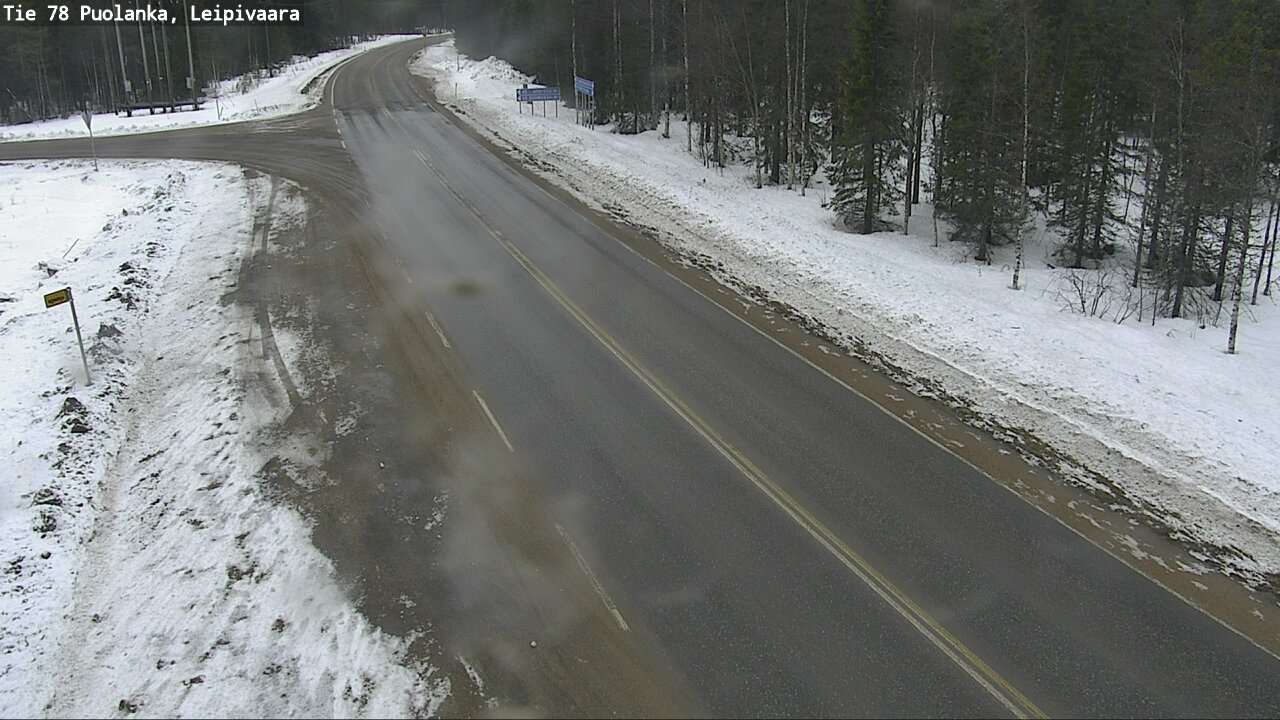 Kelikamerat Kuva Tie 78 Puolanka, Leipivaara, Puolanka, Kainuu