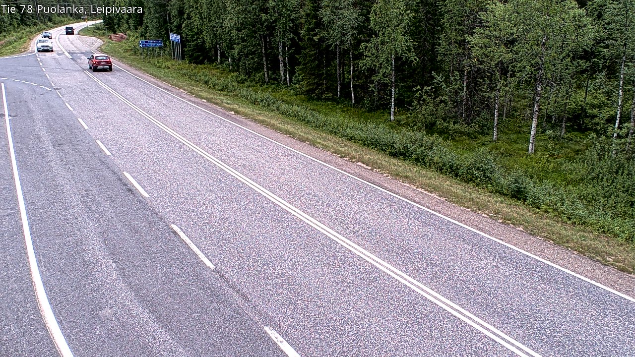Kelikamerat Kuva Tie 78 Puolanka, Leipivaara, Puolanka, Kainuu