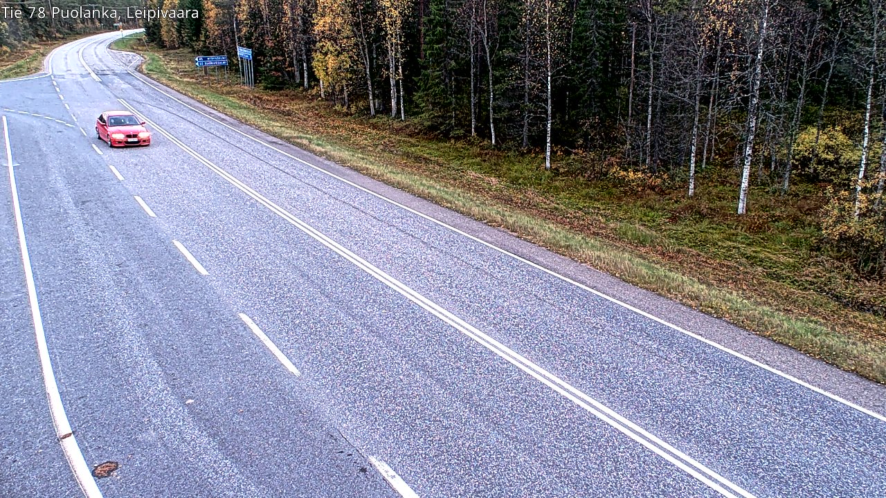 Kelikamerat Kuva Tie 78 Puolanka, Leipivaara, Puolanka, Kainuu