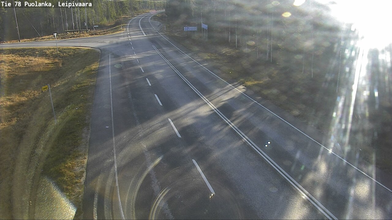 Kelikamerat Kuva Tie 78 Puolanka, Leipivaara, Puolanka, Kainuu