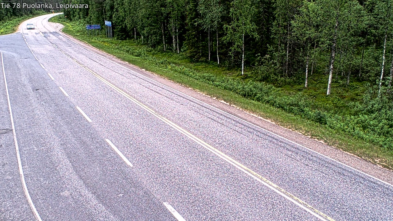 Kelikamerat Kuva Tie 78 Puolanka, Leipivaara, Puolanka, Kainuu