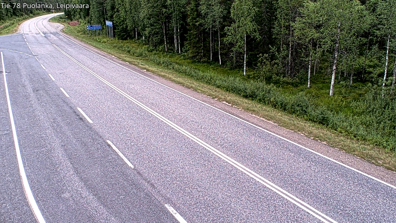 Kelikamerat Kuva Tie 78 Puolanka, Leipivaara, Puolanka, Kainuu