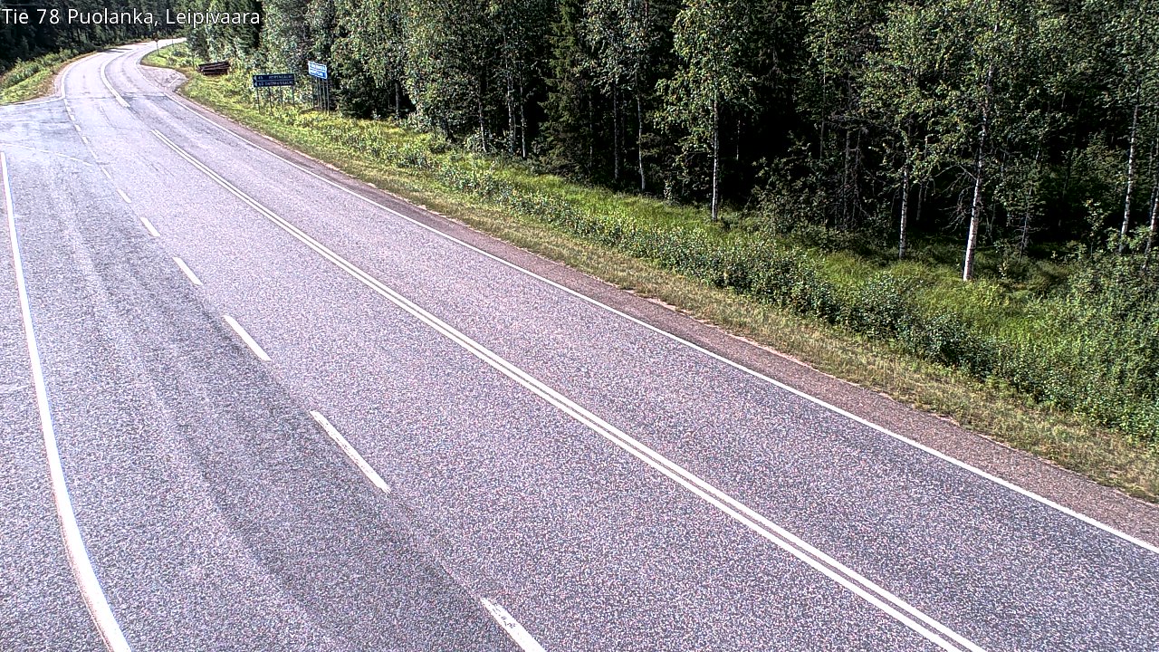Kelikamerat Kuva Tie 78 Puolanka, Leipivaara, Puolanka, Kainuu