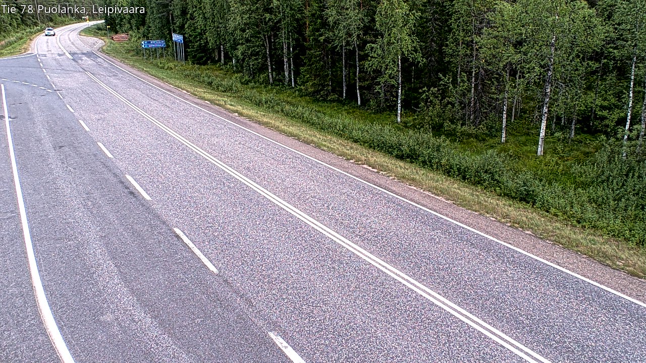 Kelikamerat Kuva Tie 78 Puolanka, Leipivaara, Puolanka, Kainuu