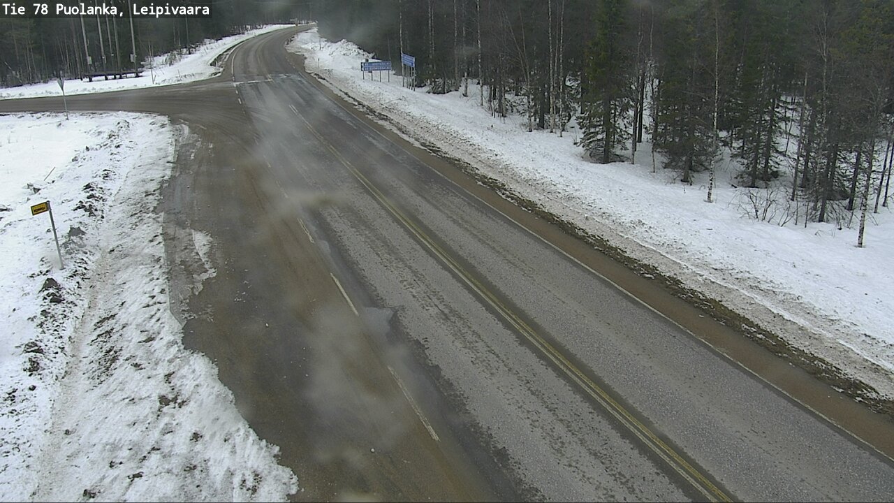 Kelikamerat Kuva Tie 78 Puolanka, Leipivaara, Puolanka, Kainuu