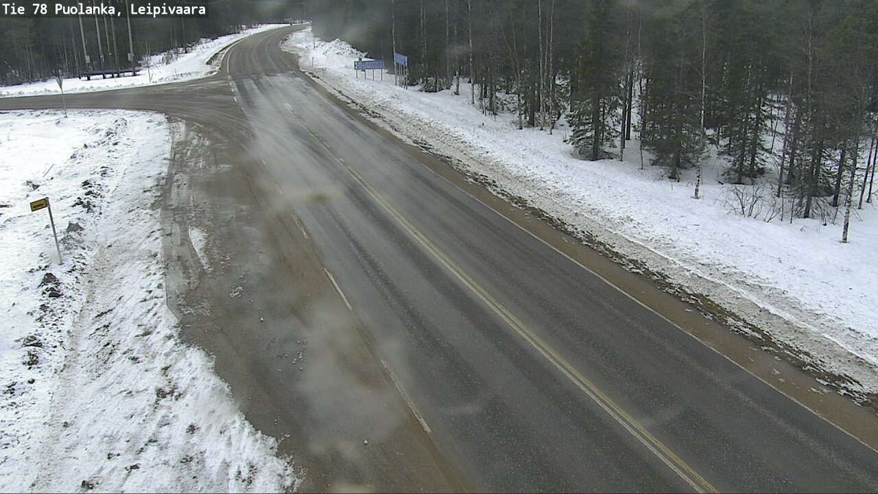 Kelikamerat Kuva Tie 78 Puolanka, Leipivaara, Puolanka, Kainuu