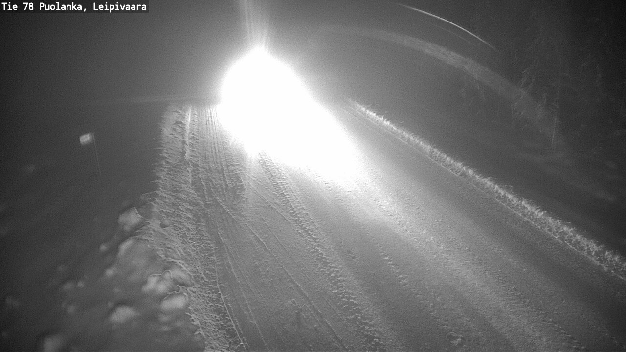 Weather Camera Image Road 78 Puolanka, Leipivaara, Puolanka, Kainuu