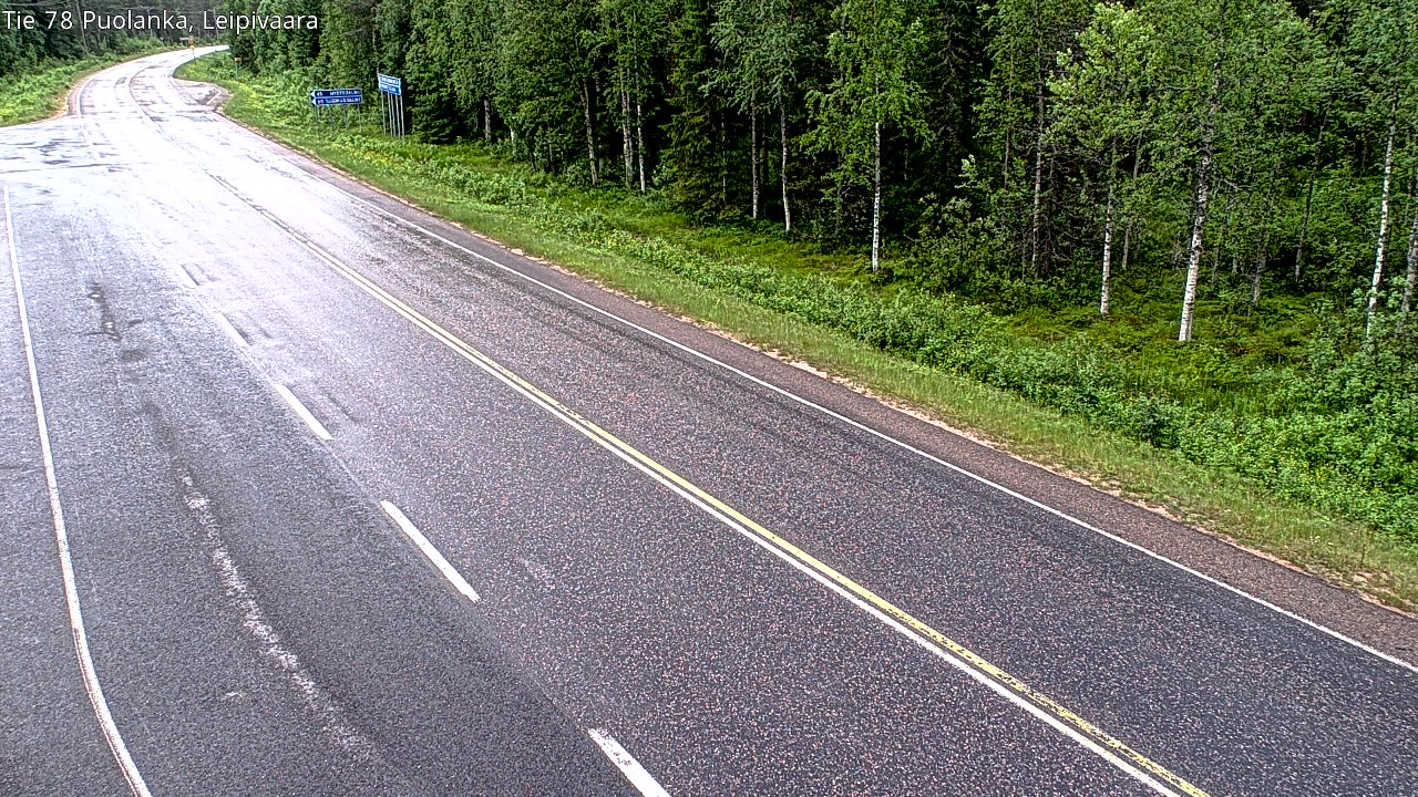 Kelikamerat Kuva Tie 78 Puolanka, Leipivaara, Puolanka, Kainuu