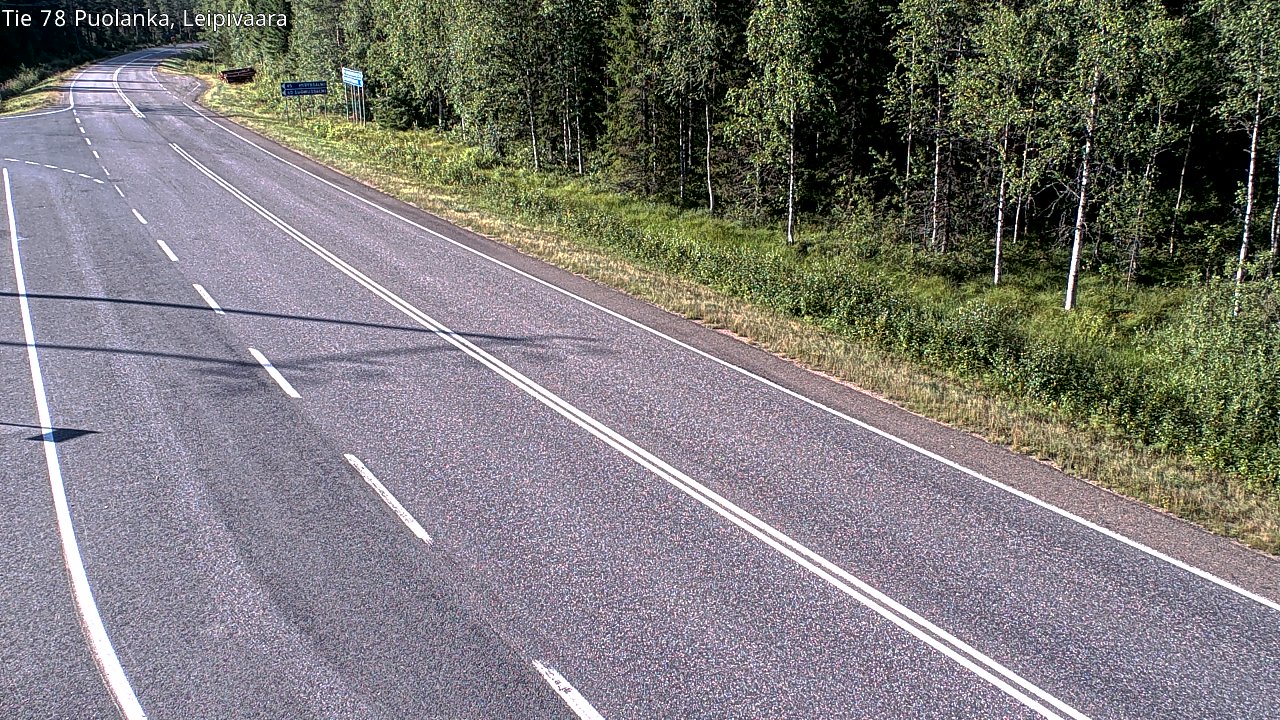 Kelikamerat Kuva Tie 78 Puolanka, Leipivaara, Puolanka, Kainuu