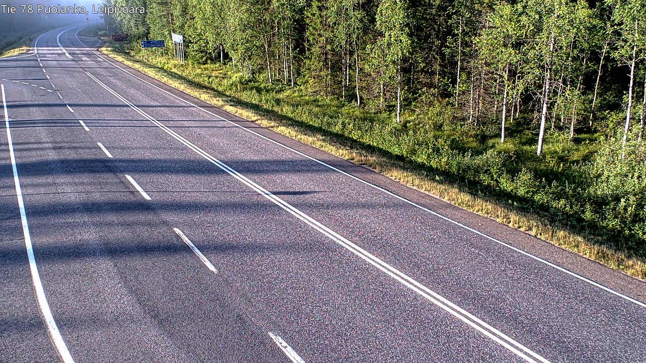 Kelikamerat Kuva Tie 78 Puolanka, Leipivaara, Puolanka, Kainuu