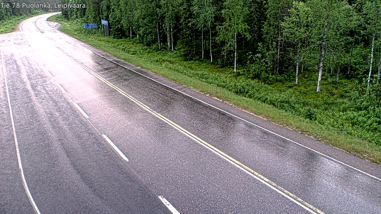 Kelikamerat Kuva Tie 78 Puolanka, Leipivaara, Puolanka, Kainuu