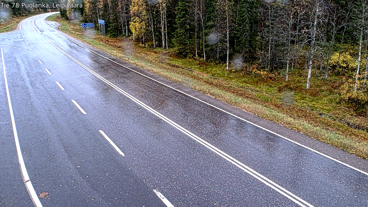 Weather Camera Image Road 78 Puolanka, Leipivaara, Puolanka, Kainuu