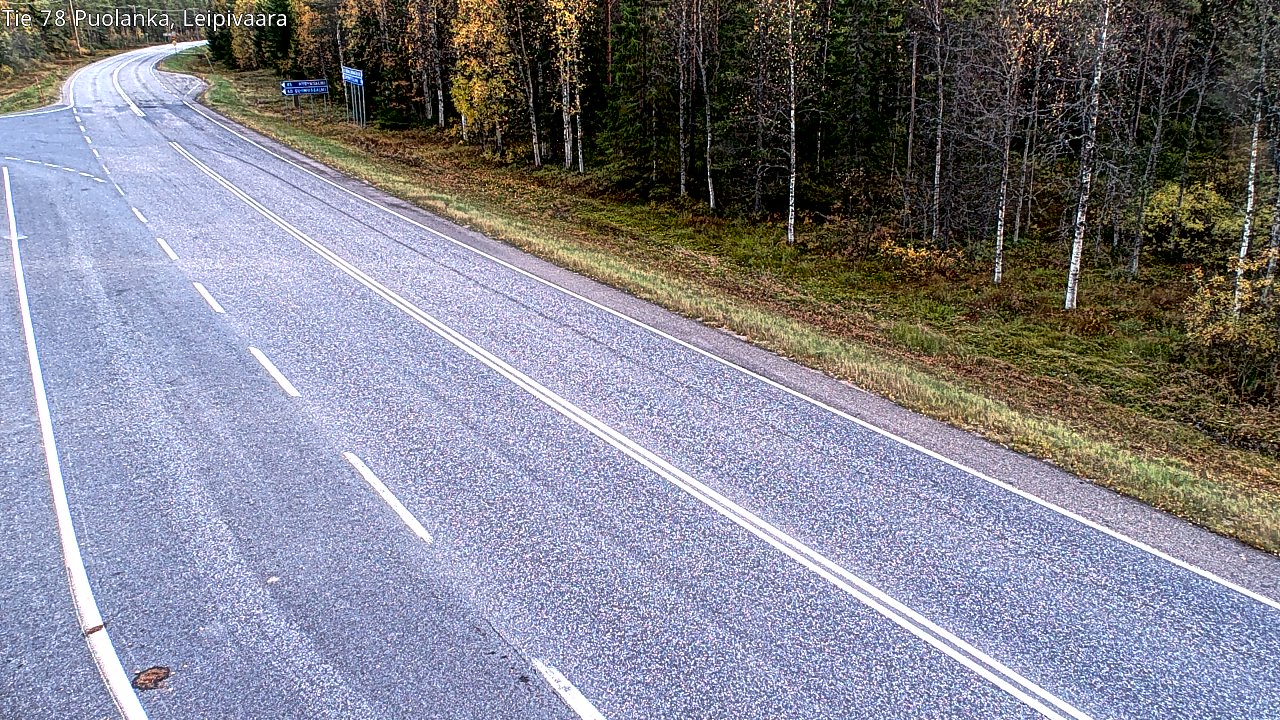 Kelikamerat Kuva Tie 78 Puolanka, Leipivaara, Puolanka, Kainuu