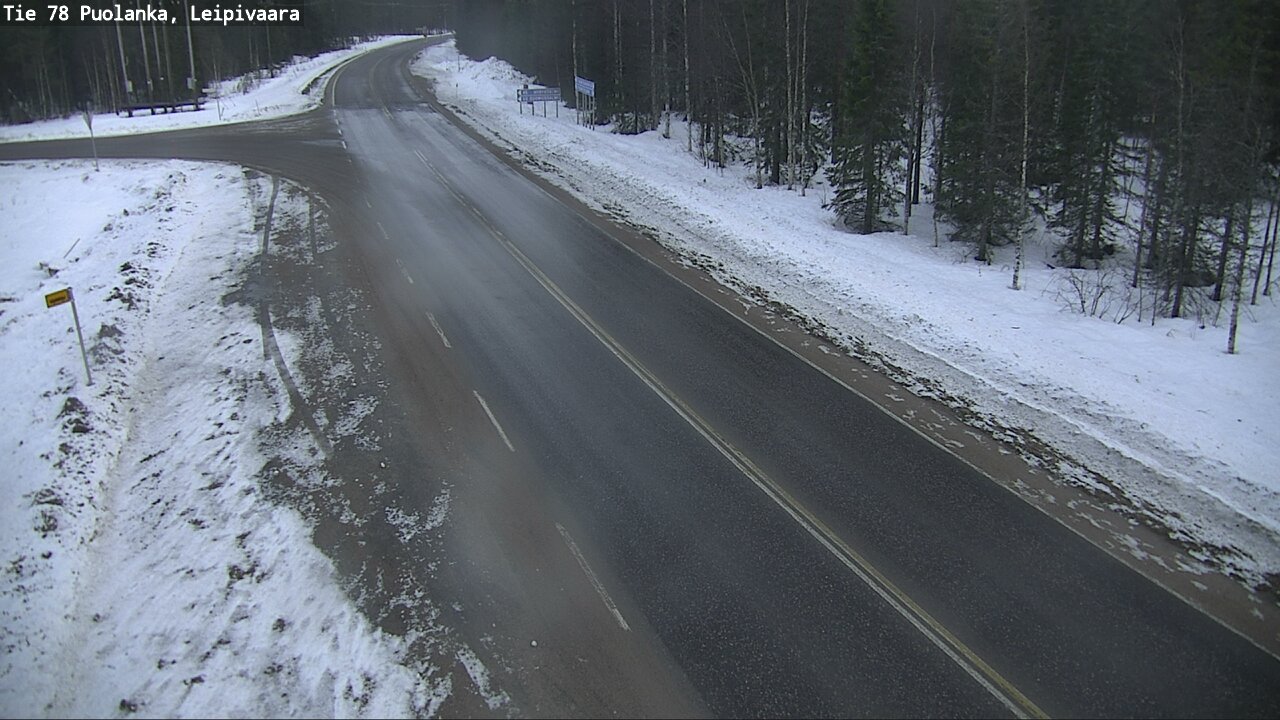 Kelikamerat Kuva Tie 78 Puolanka, Leipivaara, Puolanka, Kainuu