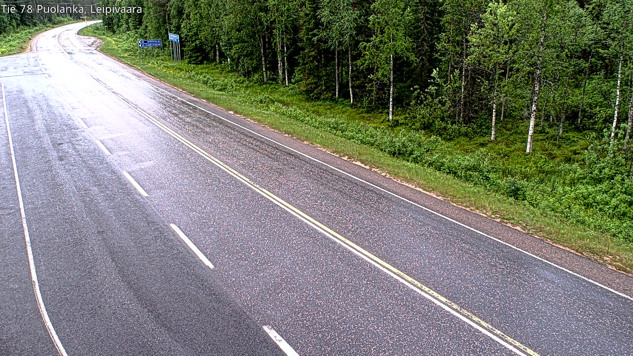 Kelikamerat Kuva Tie 78 Puolanka, Leipivaara, Puolanka, Kainuu