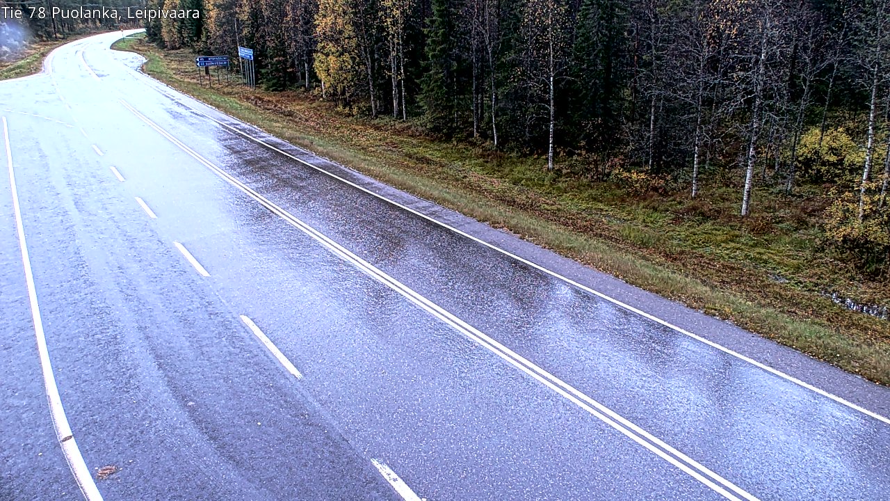 Kelikamerat Kuva Tie 78 Puolanka, Leipivaara, Puolanka, Kainuu