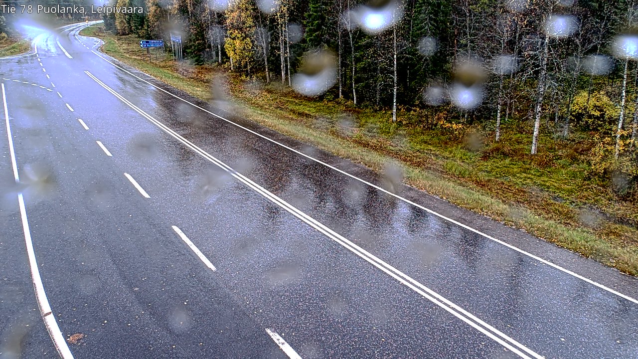 Weather Camera Image Road 78 Puolanka, Leipivaara, Puolanka, Kainuu