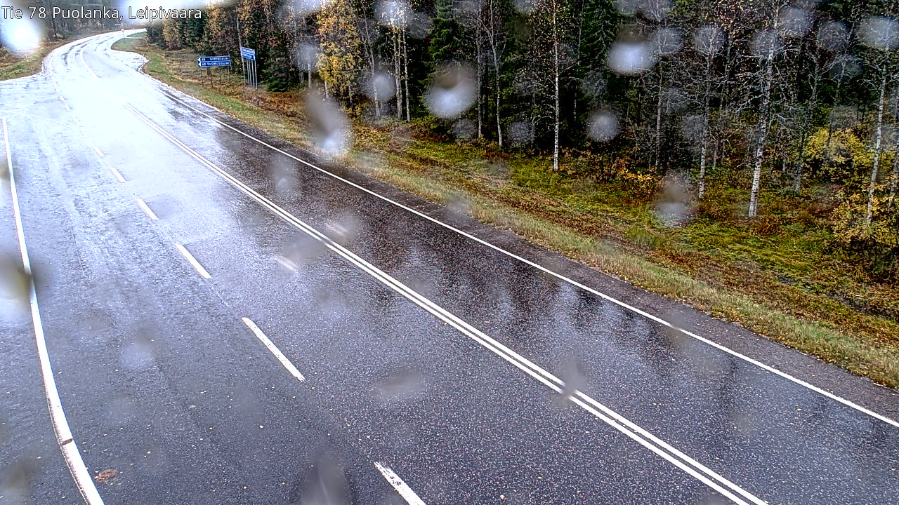 Weather Camera Image Road 78 Puolanka, Leipivaara, Puolanka, Kainuu