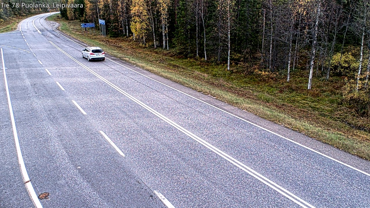 Kelikamerat Kuva Tie 78 Puolanka, Leipivaara, Puolanka, Kainuu