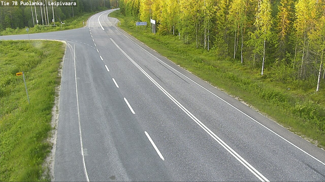 Kelikamerat Kuva Tie 78 Puolanka, Leipivaara, Puolanka, Kainuu