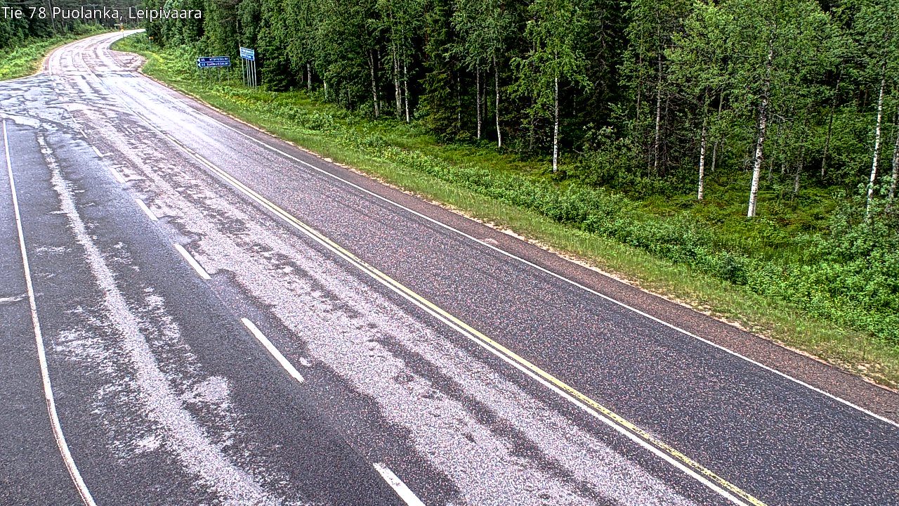 Kelikamerat Kuva Tie 78 Puolanka, Leipivaara, Puolanka, Kainuu