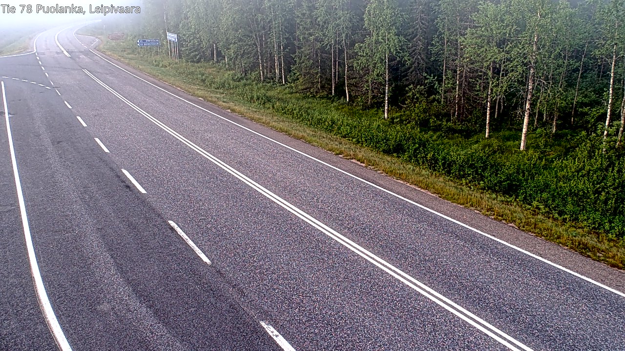 Kelikamerat Kuva Tie 78 Puolanka, Leipivaara, Puolanka, Kainuu