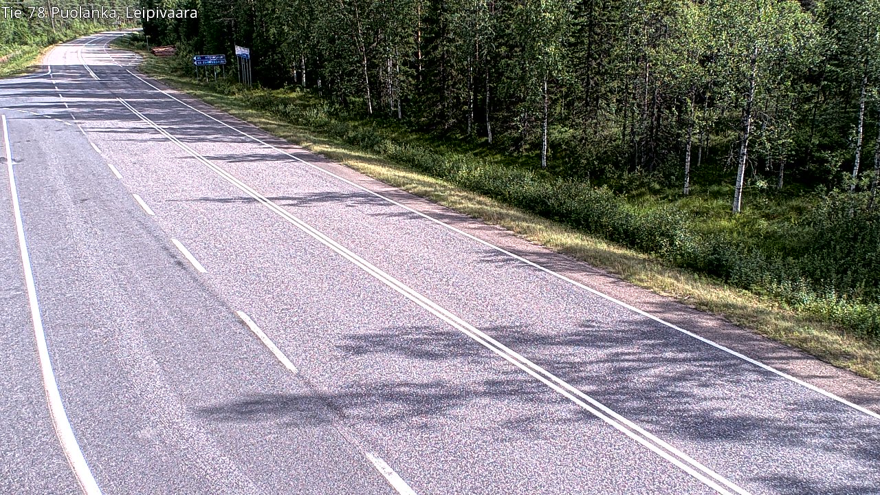 Kelikamerat Kuva Tie 78 Puolanka, Leipivaara, Puolanka, Kainuu