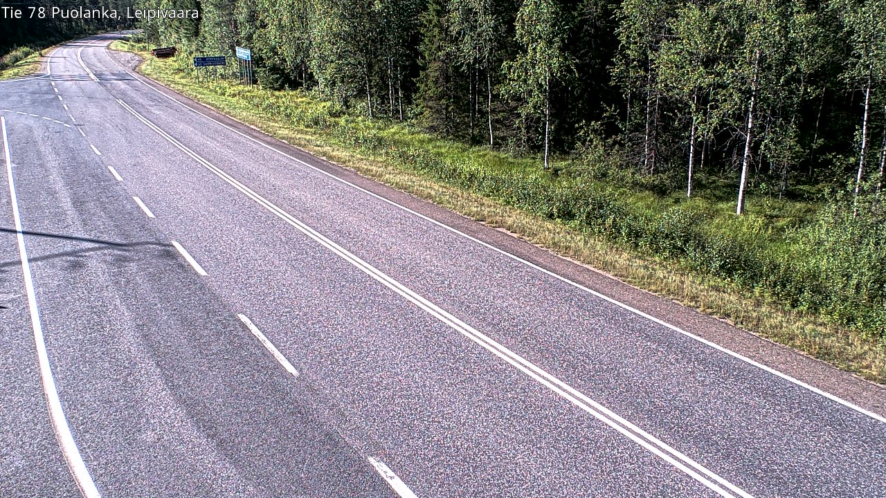 Kelikamerat Kuva Tie 78 Puolanka, Leipivaara, Puolanka, Kainuu